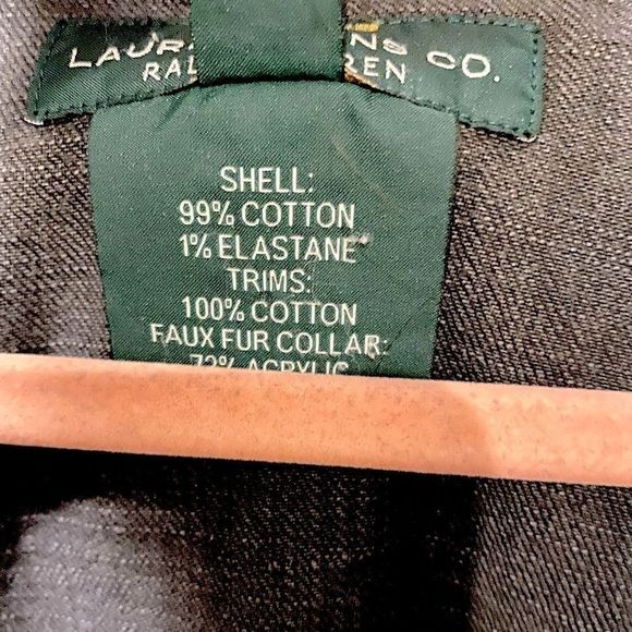 🌷RALPH Lauren🌷 Dark Denim Asymmetrical Zipper Jacket   - Picture 7 of 12